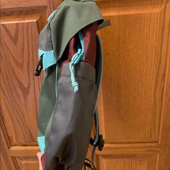 United by Green Maroon with teal accent Backpack - Picture 5 of 6